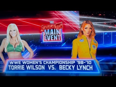 Torrie Wilson Vs Becky Lynch