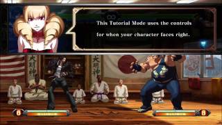 King Of Fighters XIII Tutorial Mode