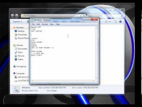 Batch Scripting 3 Editing Variables From Other Batch Files