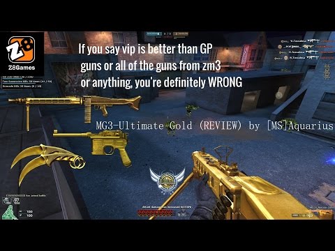 Crossfire NA: MG3-Ultimate Gold | Hero Mode X ( GUN from zm3 )