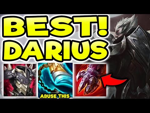 DARIUS TOP IS TAKING OVER HIGH-ELO WITH THIS BUILD! - S12 DARIUS GAMEPLAY! (Season 12 Darius Guide)