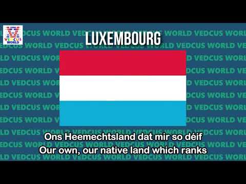 Luxembourg National Anthem | Ons Heemecht | Vedcus World