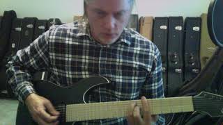 Video thumbnail for Cozart 7-String Electric Guitar by Flowforth Instruments