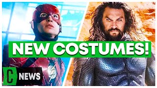 The Flash & Aquaman 2: New Suits for Ezra Miller and Jason Momoa by Collider