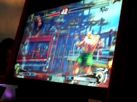 SSF4 AE Round 1 Arcade Jesse R (SA) vs ???? (RY)