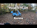 Vespa GTS 125 0 100 0 60 Acceleration And Topspeed Run S1E37 1