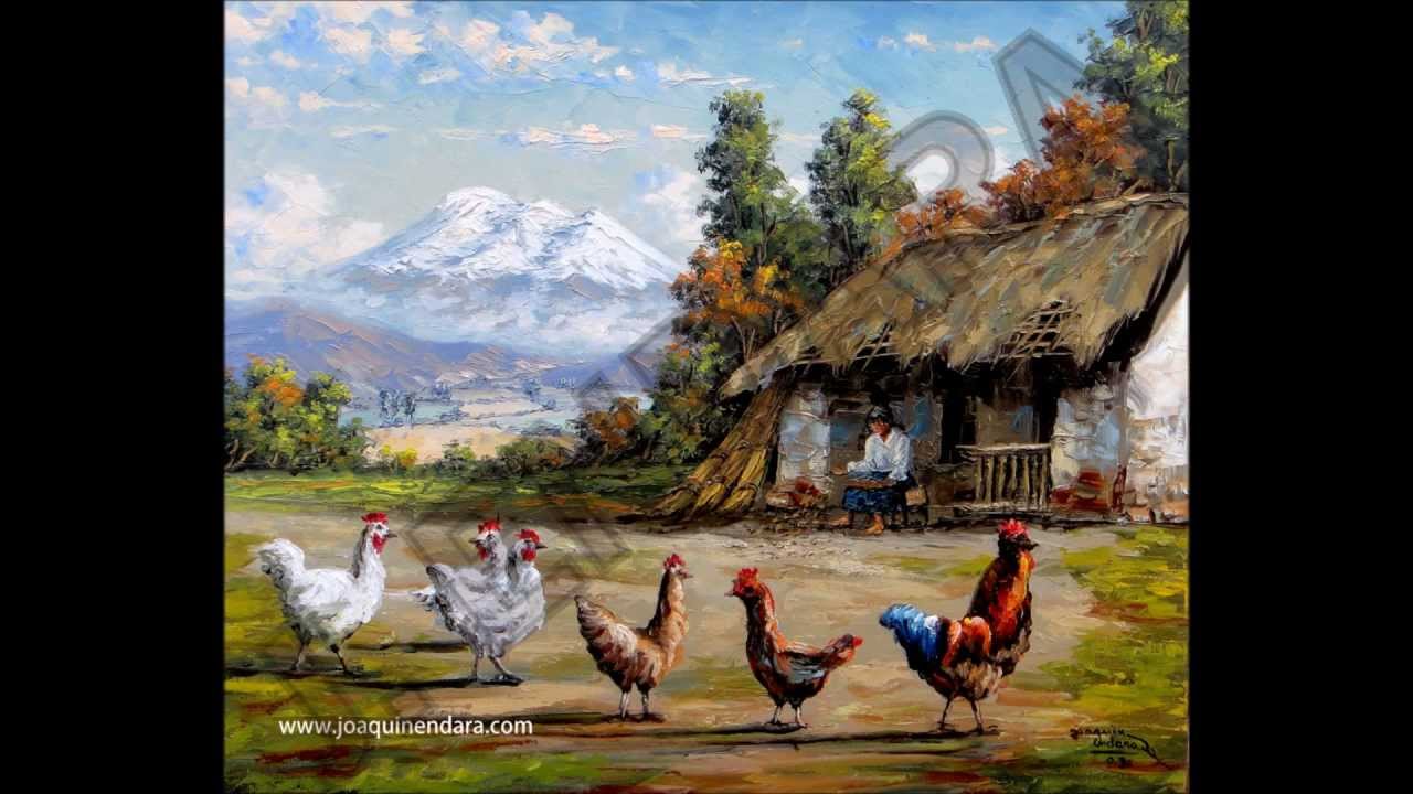 PINTURAS AL OLEO. Paisajes, ciudades, montañas, etc