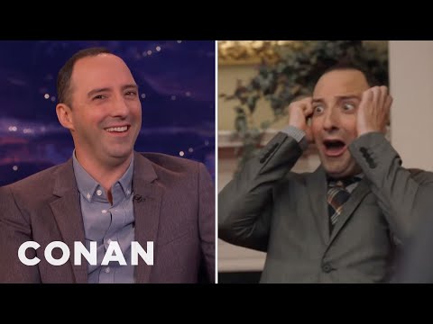 Tony Hale On Playing A "Bitchy Mime" | CONAN on TBS