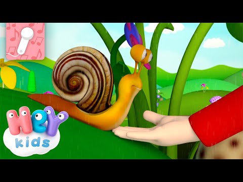 Petit escargot 🎤 KARAOKÉ | Chansons pour Enfants | HeyKids en Français