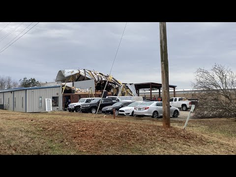 (POTENTIAL TORNADO)DAMAGE IN FLORENCE AL.