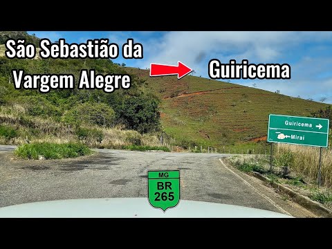 🚙 De São Sebastião da Vargem Alegre, MG, até Guiricema, em tempo real. 