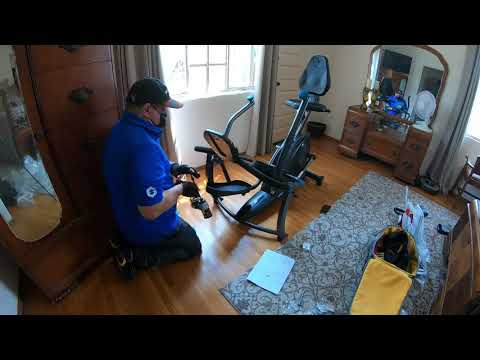 Teeter FreeStep Recumbent Cross Trainer and Elliptical