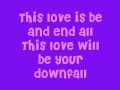 Ellie Goulding - This Love (will be your Downfall ...