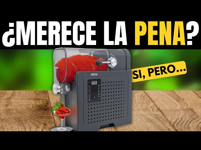 Vídeo relacionado con JOCCA - Máquina de Granizados, Helados y Bebidas Frías, 1,8 Litros, 7 Programas, Prepara Bebidas Frias en 15-60 minutos, Control de Temperatura, Pantalla Táctil, 200W