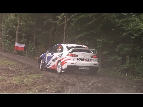 62 Rajd Wisły 2016 - Tomasz Kuciński / Tomasz Gołębiewski - Mitsubishi Lancer evo X