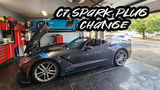 C7 Corvette Spark Plug Change