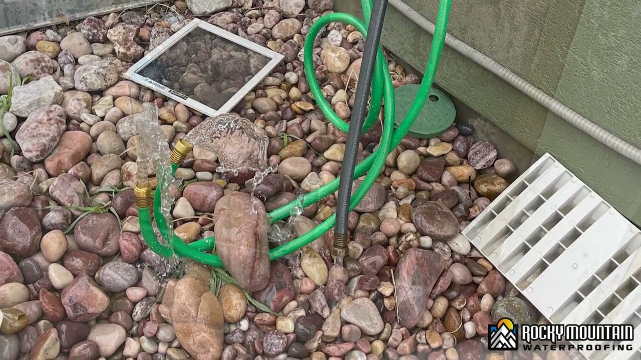 Extreme Basement Leak! Fixed by Rocky Mountain Waterproofing