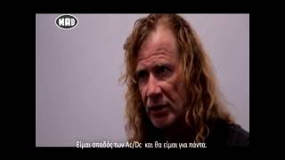 Interviews: Megadeth & Convixion (TV War 19/9/16)