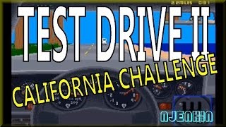 AMIGA : Test Drive II  California Challenge - Review Commentary & Gameplay