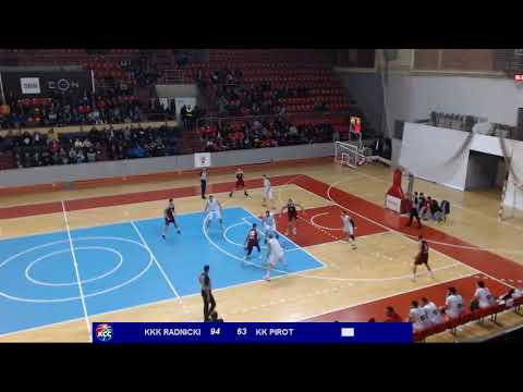 2MLS 9. kolo / KKK Radnički - KK Pirot / 30.11.2019.
