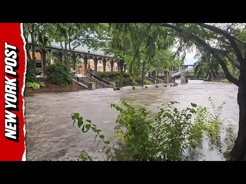 Roads washed away after Wisconsin hit with intense rain and flash flooding