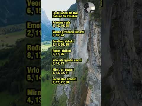 Ljudi Rođeni Na Ove Datume Su Posebni