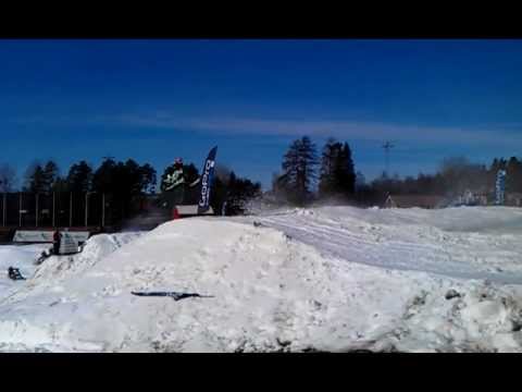 Clash of Nations 2012 - Super Snowcross Pro Open (Just First big jump)