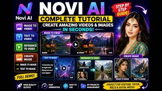 Novi AI Full Tutorial 2026 | Create Stunning AI Videos & Images| Maan Ai tutorials