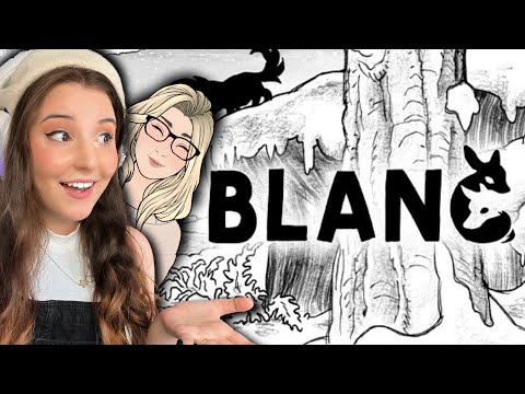 This is the Coziest New Switch Game 🤍 🖤| BLANC First Look | ft. @sarahsunstone