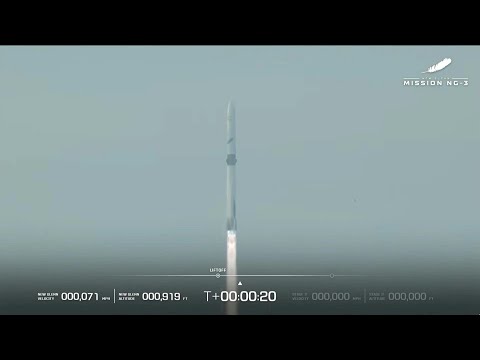 Video Thumbnail: Blue Origin launches New Glenn rocket with used booster | AFP