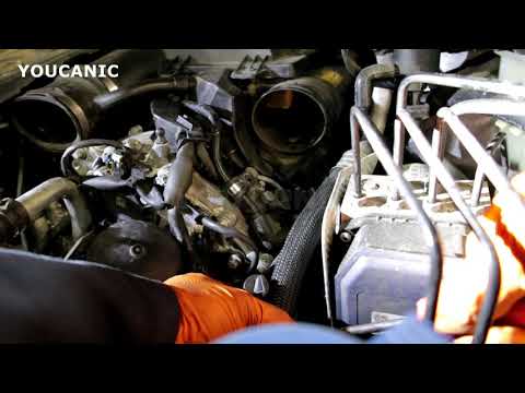 Mercedes-Benz Coolant Hose Broken Repair GL450 Engine M278
