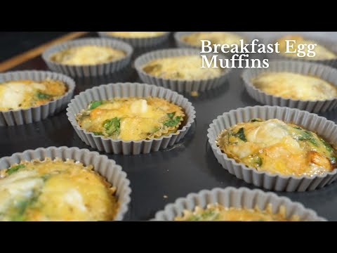 2 Different Breakfast Egg Muffins | Easy & Healthy Vegetarian Egg Muffins For Breakfast