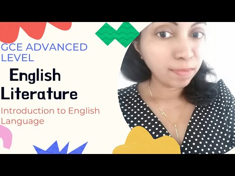 Introduction to Advanced Level English Literature