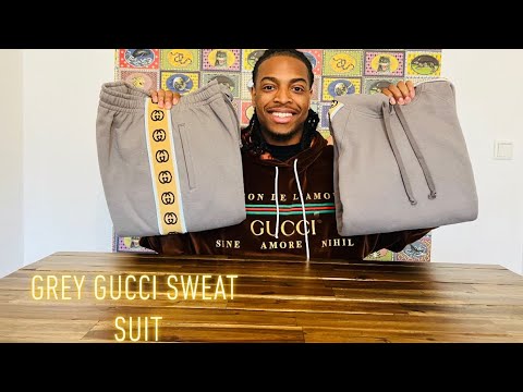 Gucci Hoodie and Sweatpants with Logo Stripe 🔥🔥🔥 Sizing + Pricing + How to Style