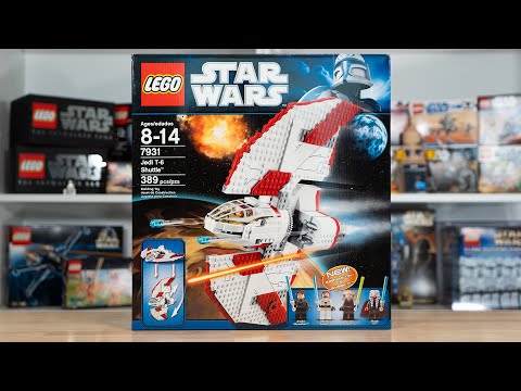 LEGO Star Wars 7931 JEDI T-6 SHUTTLE Review! (2011)