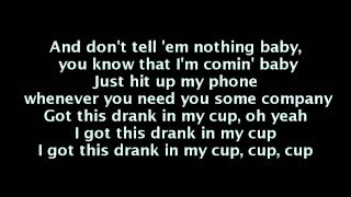 Kirko Bangz feat. J. Cole - Drank In My Cup (Lyrics On Screen) [Remix]