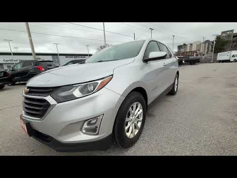 2018 Chevrolet Equinox FWD 4dr LT w/1LT in Silver for sale at Ontario Motor Sales in Oshawa, ON