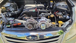 2010-2014 Subaru outback alternator replacement