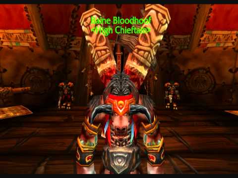 [Cataclysm] Baine Model and New Voice