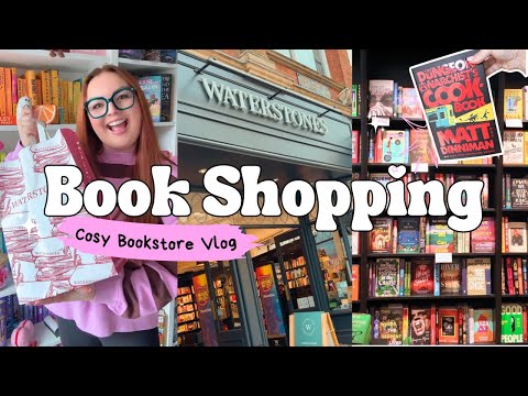 Come BOOK SHOPPING With Me | Bookstore Vlog and Mini Book Haul 💕📖✨