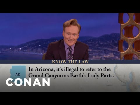 Don’t Call The Grand Canyon "Earth’s Lady Parts" | CONAN on TBS