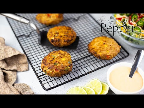 Air Fryer Turkey Burgers with a Southwestern Flair