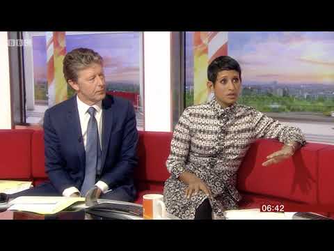 Claire Stevens on BBC1 Breakfast 26 October 2018
