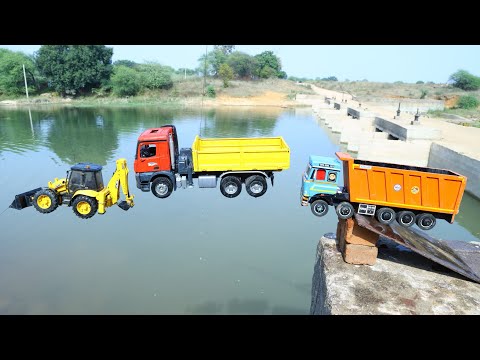 Jump River- Dumper Truck JCB Tipper Ford Mahindra Swaraj Sonalika Tractor Crane Bus HMT 5911 | CSToy