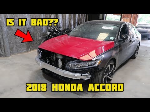 2018 Honda Accord Front-end Repair