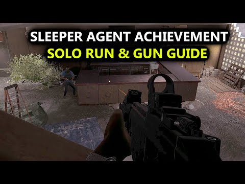 Sleeper Agent Achievement Guide - Run & Gun SOLO With Swat AI - READY OR NOT DARK WATERS