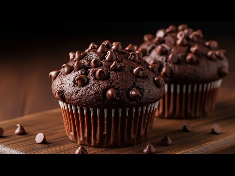 Les Meilleurs Muffins au Chocolat – Moelleux, Gonflés & Fondants ! 🍫🧁