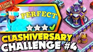 easiest way to 3 star Clashiversary Challenge#4 (Clash of Clans) #clashofclans #newevents #coc #game