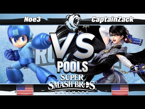 ExS | Noe3 (Mega Man) vs. CaptainZack (Bayonetta/Daisy) - Ultimate Pools - Frostbite 2019