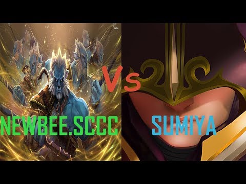 Sumiya vs Newbee.sccc EPIC LEGENDARY vs Invoker God First Time 7.13 combo master Dota2